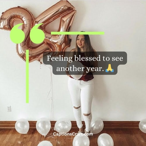 Best 24th Birthday Instagram Captions (Writers Choice)