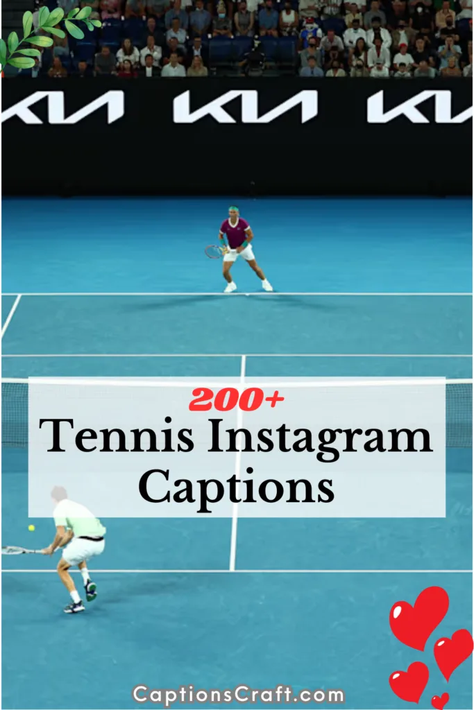 Tennis Instagram Captions
