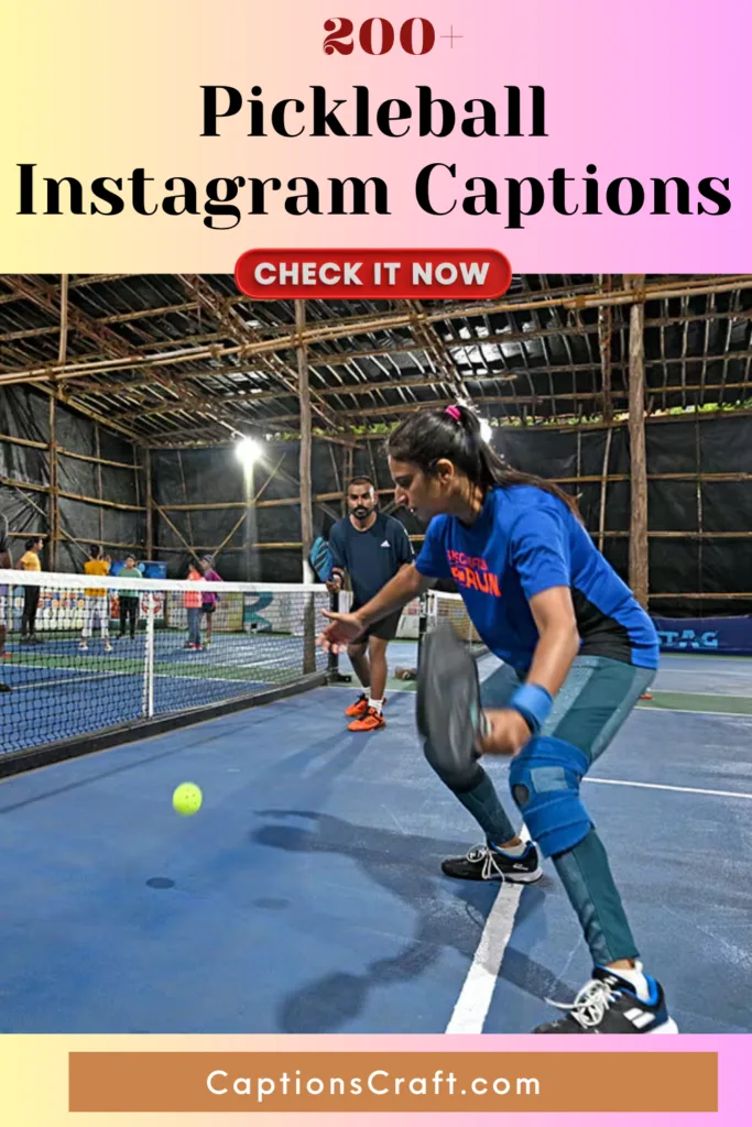 Pickleball Instagram Captions