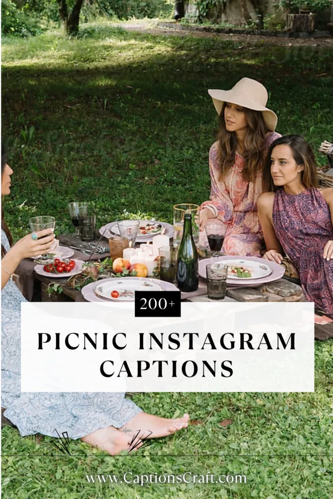 Picnic Instagram Captions