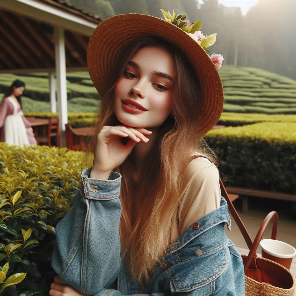 Three Word Tea Garden Captions for Instagram