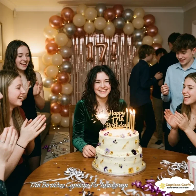17th Birthday Captions For Instagram