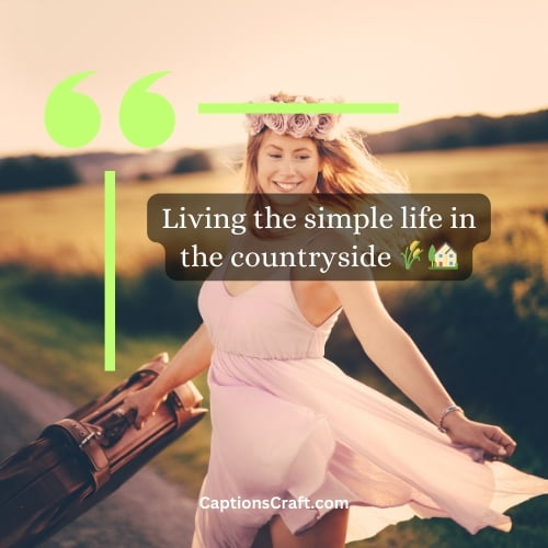 Best Country Girl Captions For Instagram