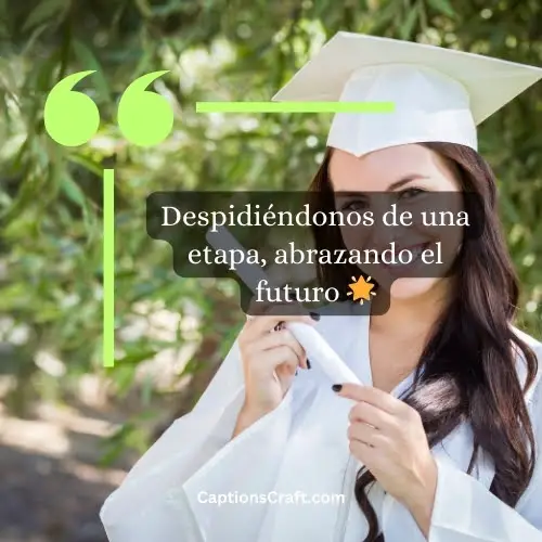 Best Spanish Graduation Captions For Instagram