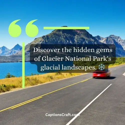 Breathtaking Glacier Views at Glacier National Park