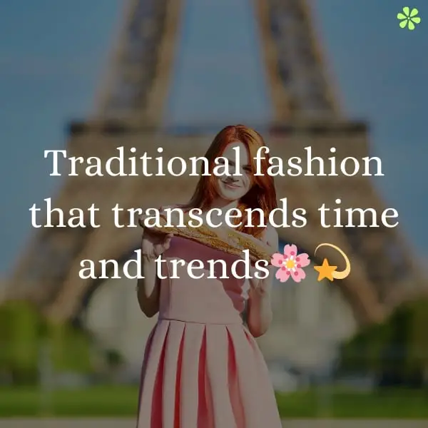 Caption For Instagram Traditional Look