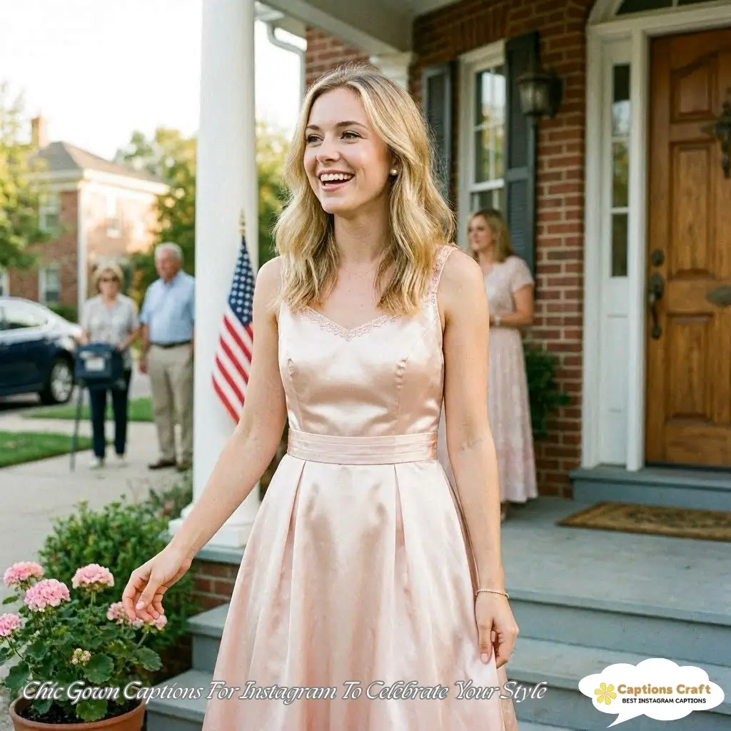 139+ Stunning Gown Captions For Instagram And Quotes That Shine Brightly