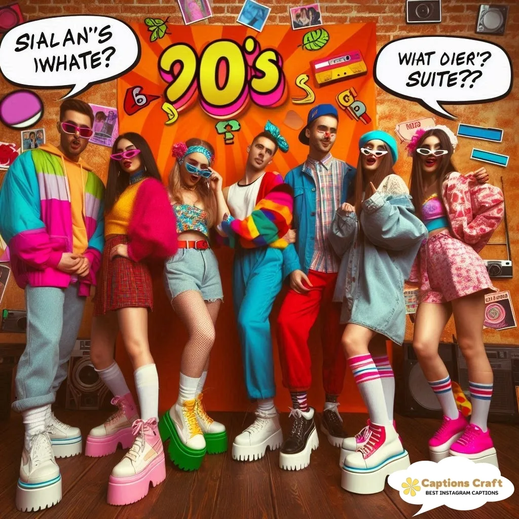 135+ Cool 90's Captions For Instagram And Quotes To Celebrate Old School Style