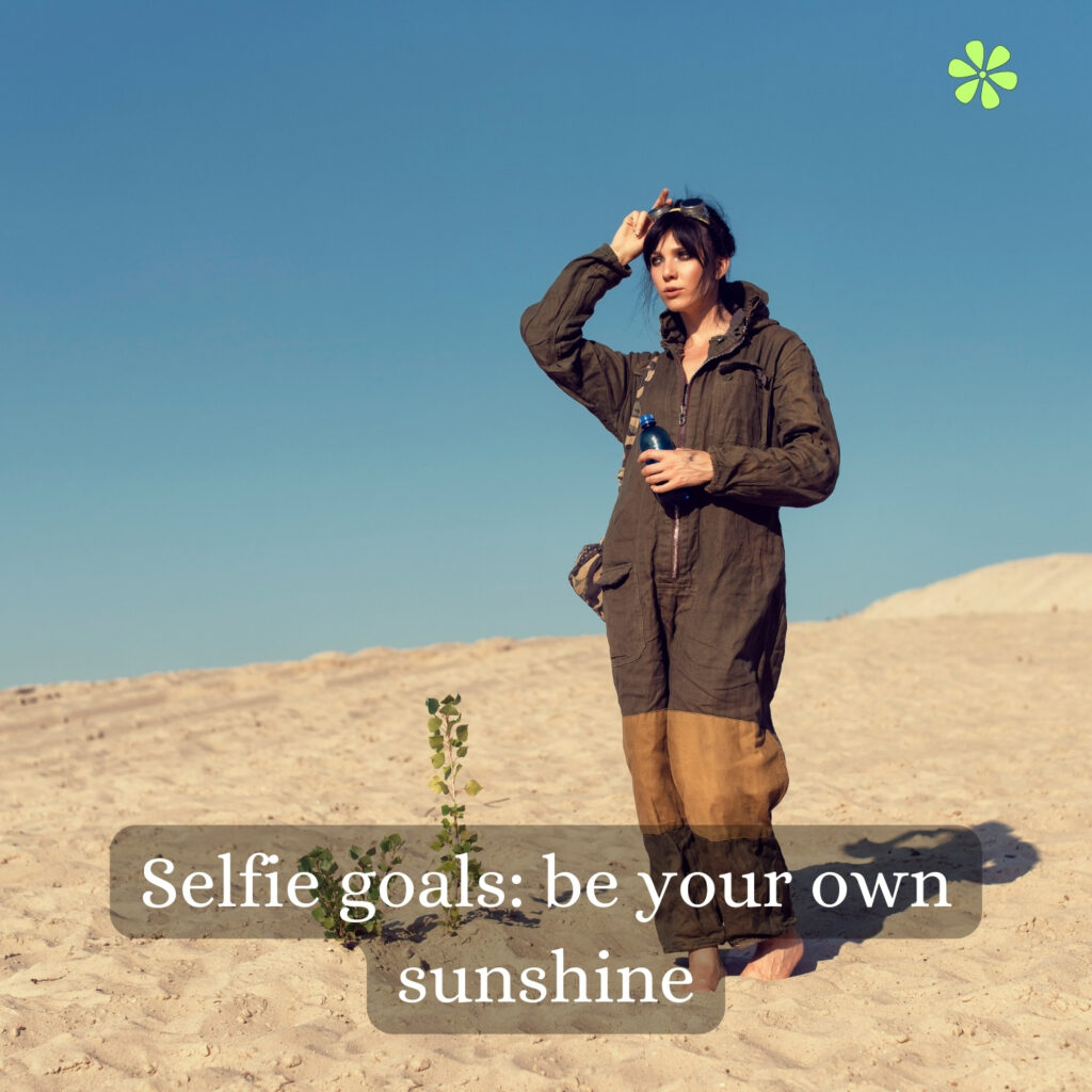 Creative and catchy Instagram captions for selfies
