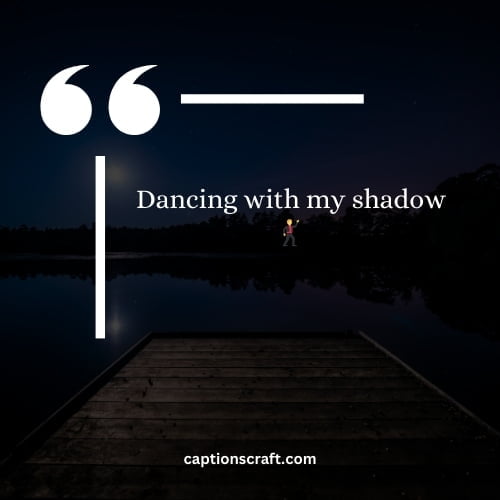 Dancing with my shadow 🕺