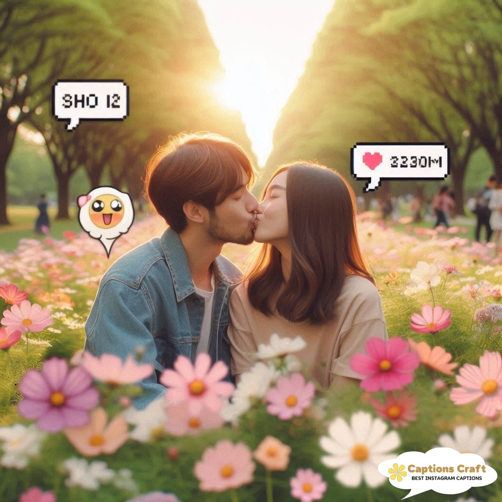 Fun Kiss Captions That Bring Smiles