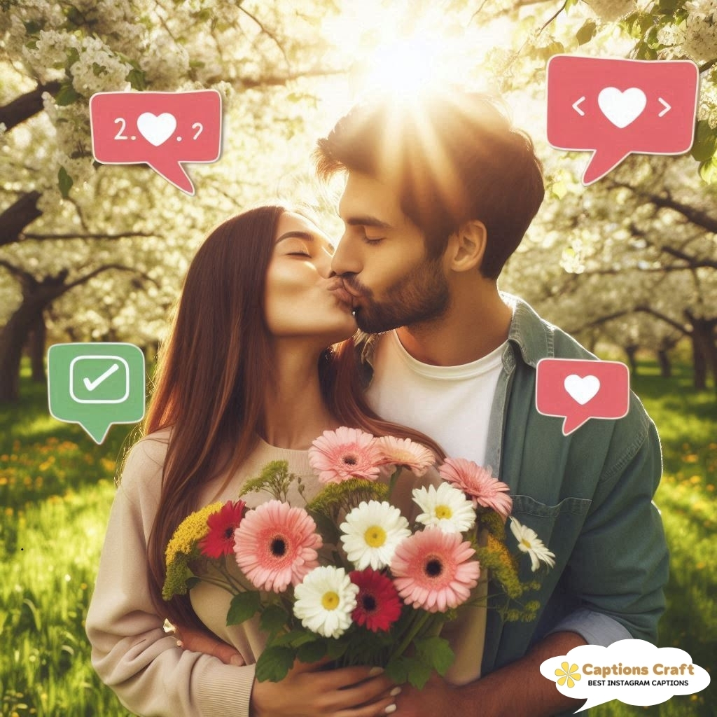 Hashtags On Kiss Captions You Need