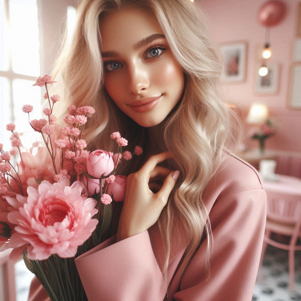 Hashtags On Pink Flower Captions For Instagram