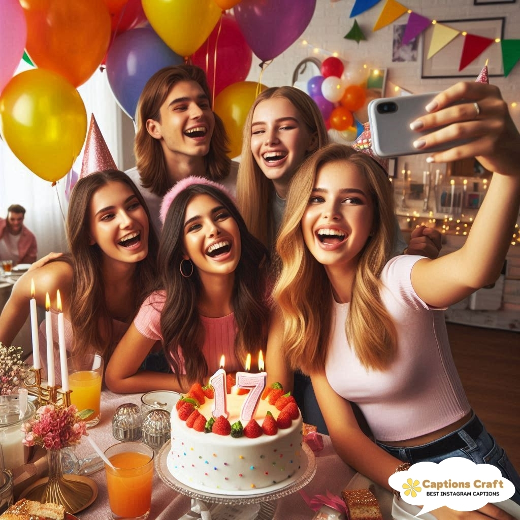 135+ Cool 17th Birthday Captions For Instagram And Quotes To Mark The Big Day