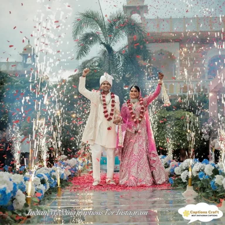 Indian Wedding Captions For Instagram
