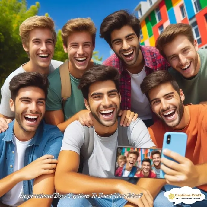 Inspirational Boys Captions To Boost Your Mood