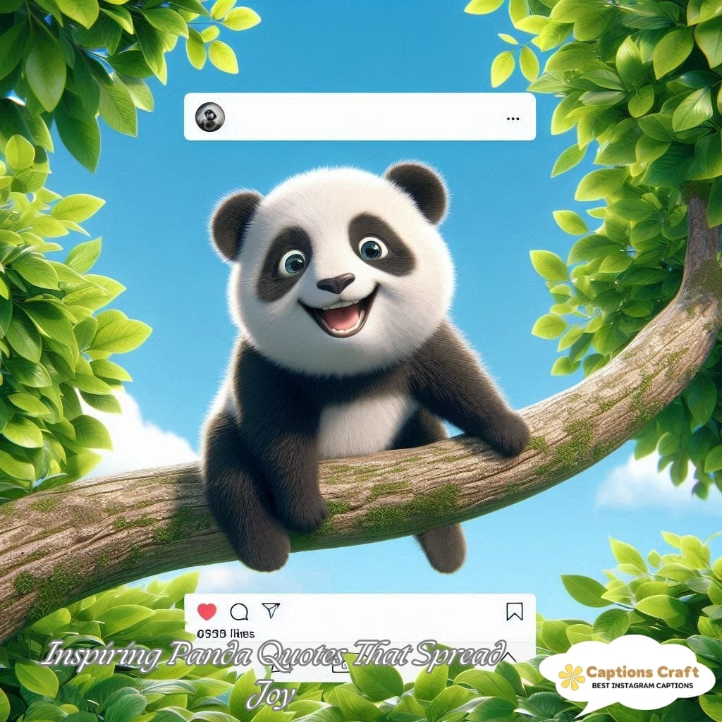 137+ Charming Panda Captions For Instagram and Inspiring Quotes to Share