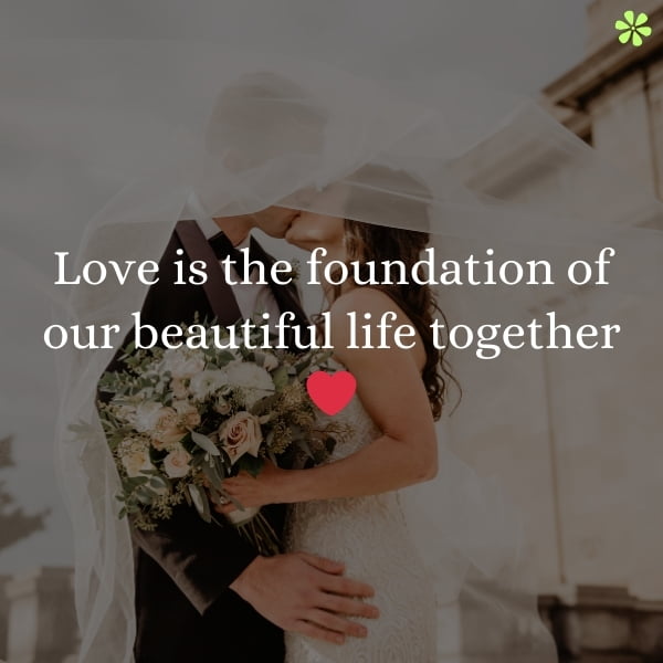 Joyfull Instagram Marriage Captions 