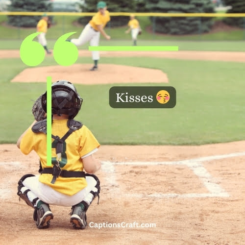 One Word Cute Baseball Captions For Instagram With Boyfriend