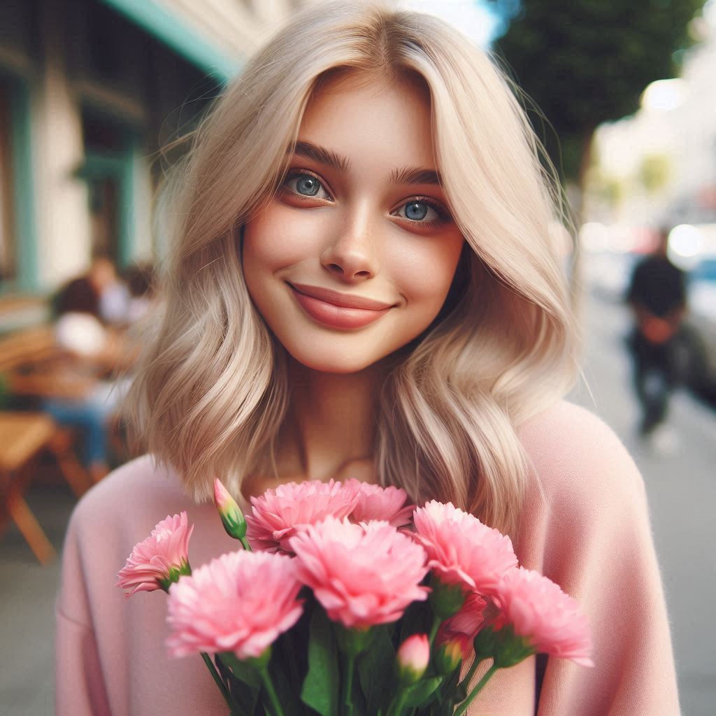 Playful Pink Flower Captions For Instagram