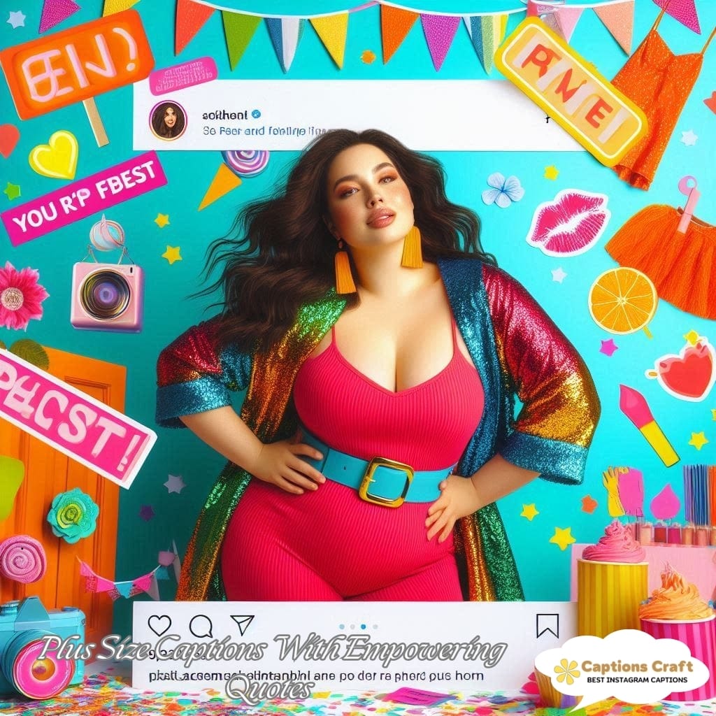 135+ Inspiring Plus Size Captions For Instagram and Quotes to Celebrate You