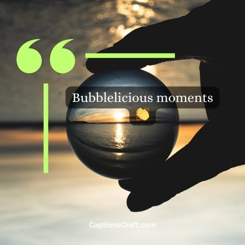 Short Bubble Captions For Instagram