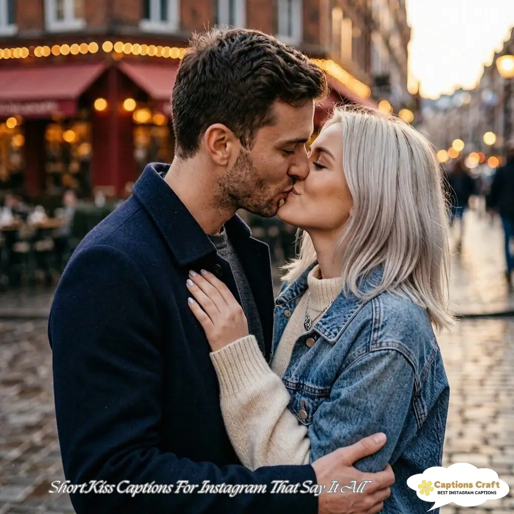 149+ Irresistible Kiss Captions For Instagram And Quotes That Spark Romance and Joy