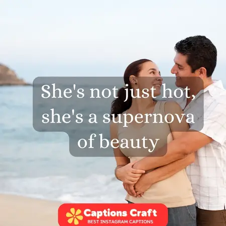  Sizzling hot wife captions