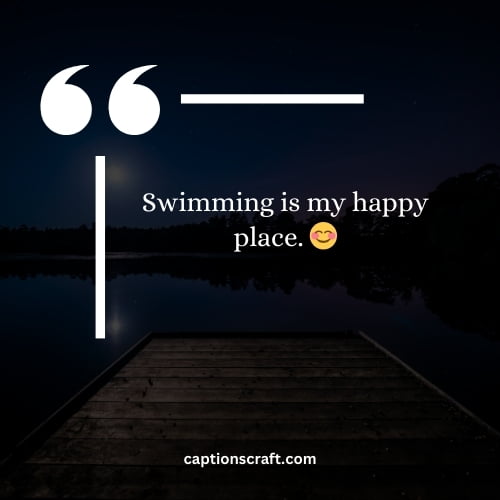 Swimming Instagram Captions