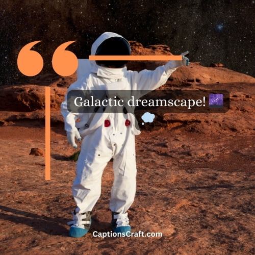 Three Word Astronaut Captions For Instagram