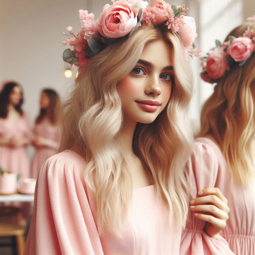 Unique Pink Flower Captions For Instagram