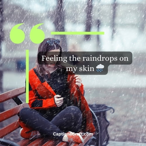 Unique Rainy Weather Captions For Instagram