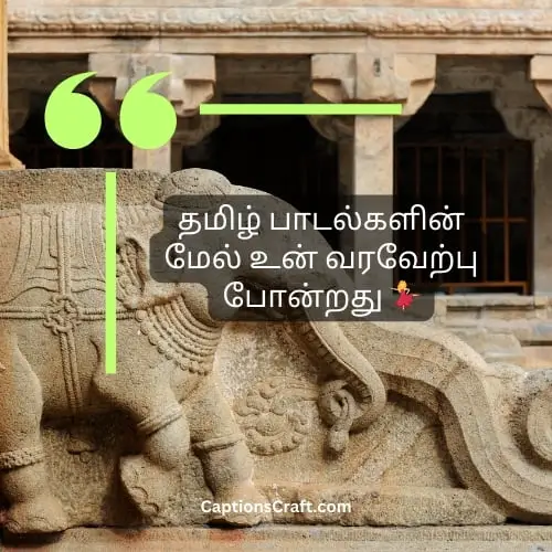 Unique Tamil Captions For Instagram