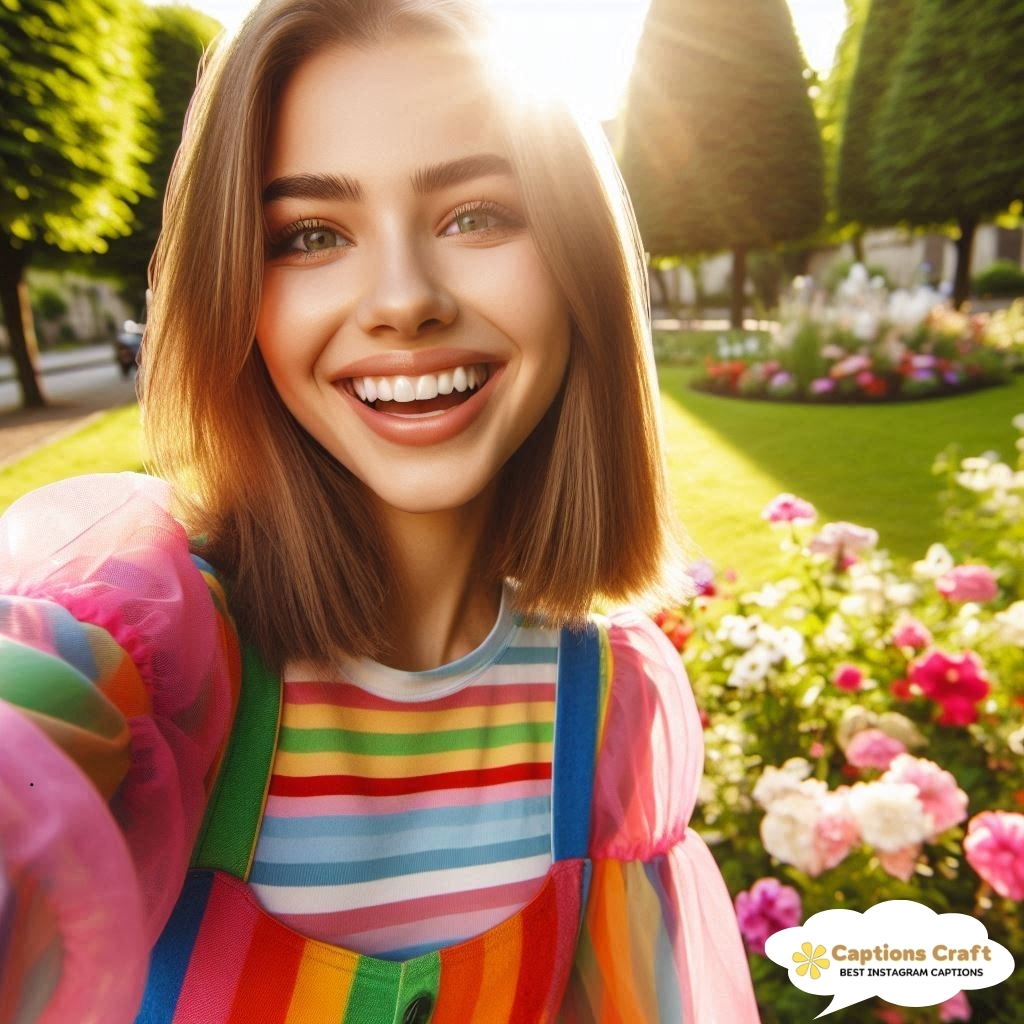 Whimsical Look Captions That Tell a Story