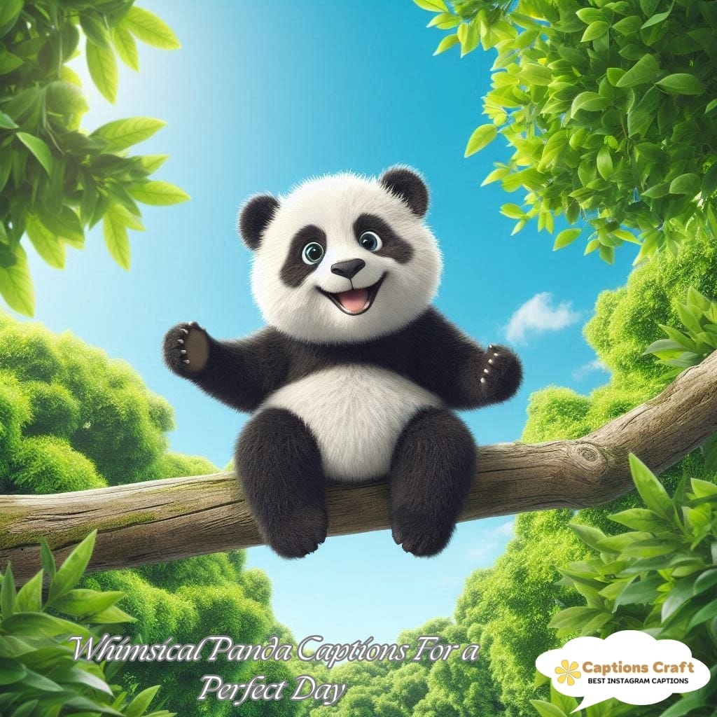 137+ Charming Panda Captions For Instagram and Inspiring Quotes to Share