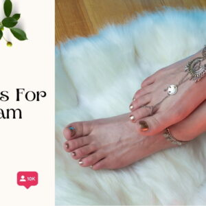 Charming Anklets Captions For Instagram That Shine 147+ Times Brighter