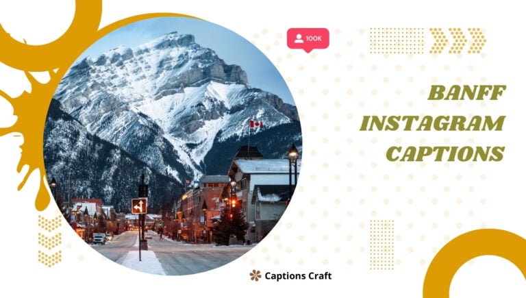 banff instagram captions