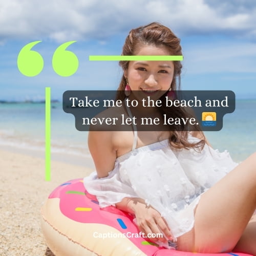 best Instagram Captions On Beach
