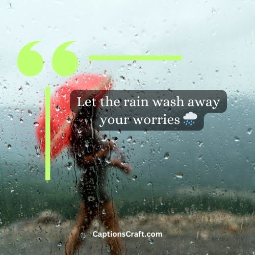 best Rainy Weather Captions For Instagram
