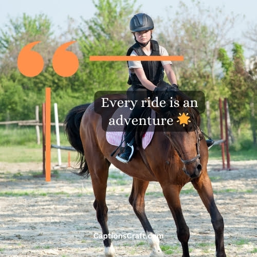 best Riding captions for Instagram