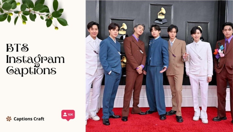 bts instagram captions
