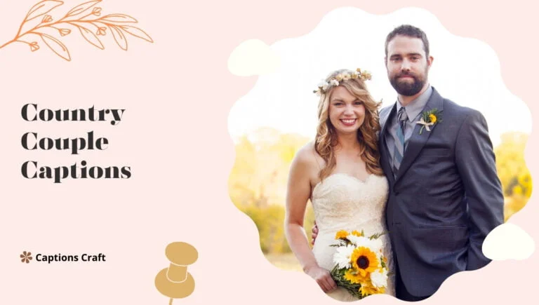 country couple captions