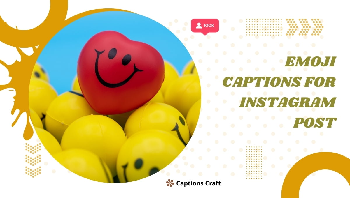 Emoji Captions For Instagram Post