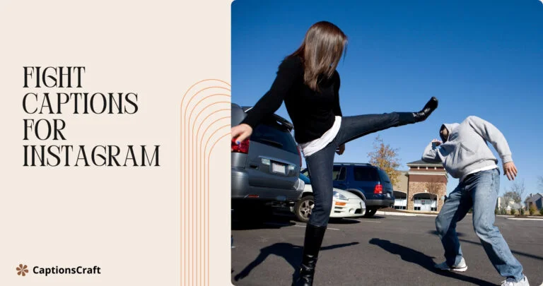 Unleash Your Spirit with 145+ Fight Captions For Instagram That Inspire Power