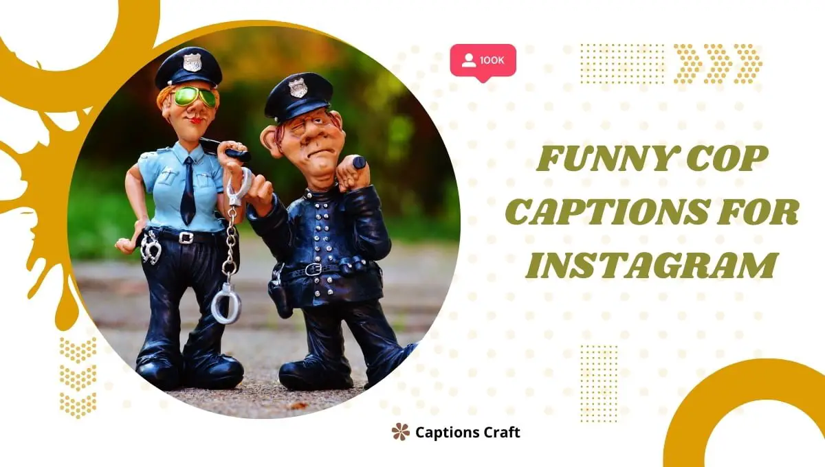 Keeping the streets safe, one pun at a time! #CopCaptionLaughs