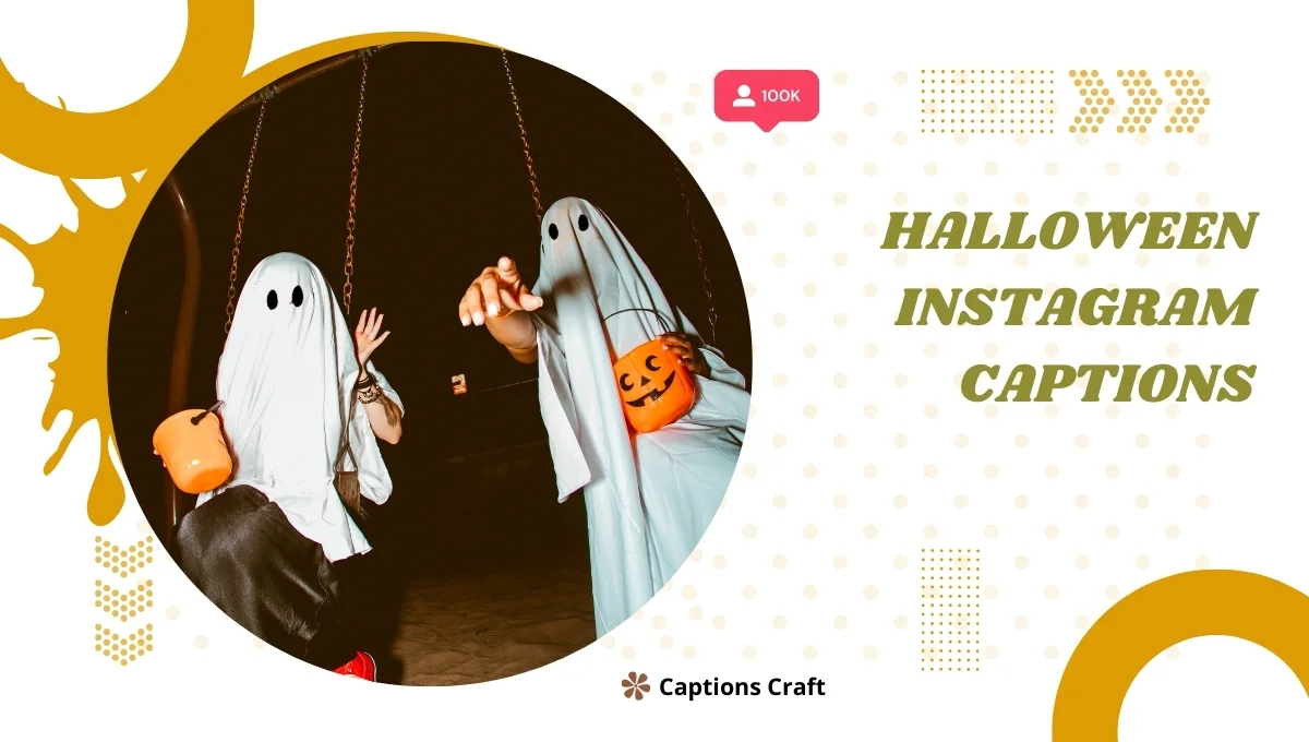 Halloween-themed Instagram captions for spooky and fun posts.