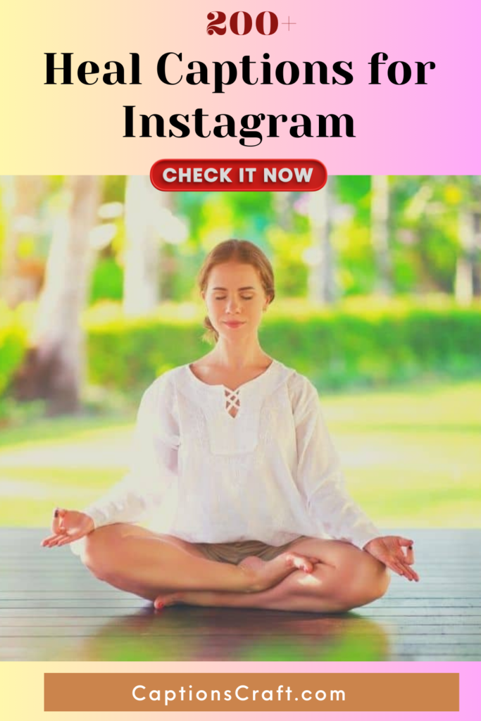 Heal Captions for Instagram