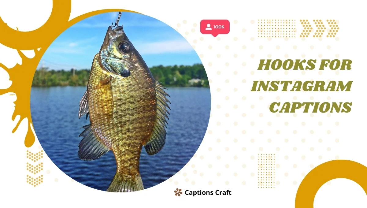 Hooks for Instagram captions: Inspire creativity with catchy phrases, clever puns, and relatable quotes.