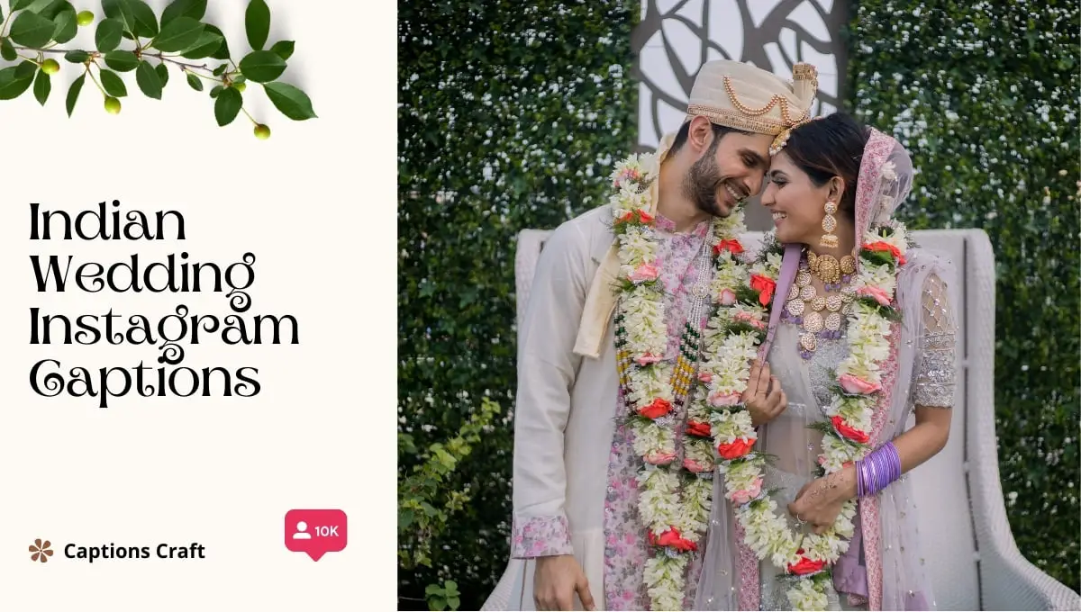Indian wedding Instagram captions: A vibrant celebration of love, traditions, and joyous moments captured in stunning photographs.
