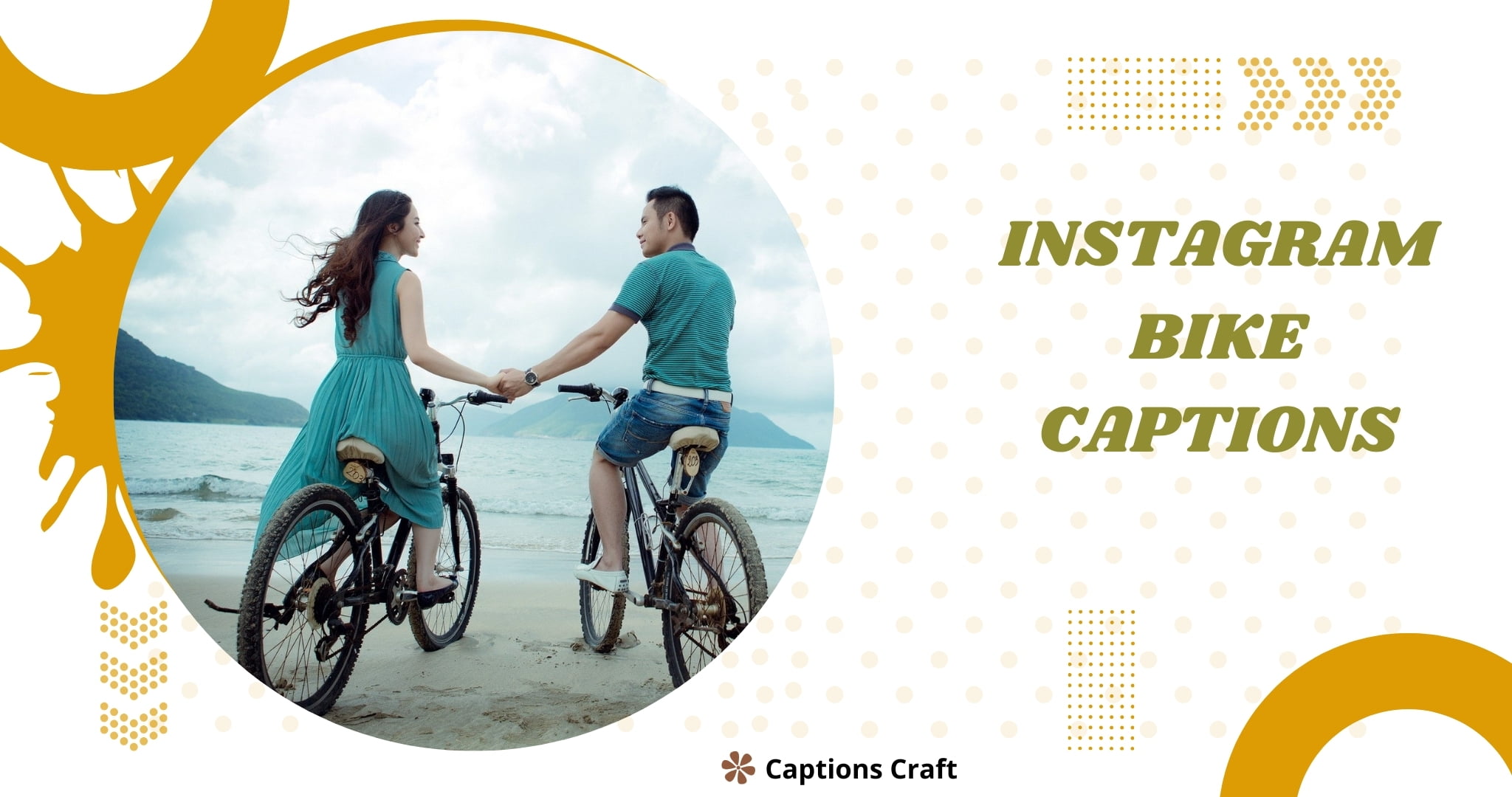 A collection of creative Instagram bike captions for your cycling adventures. Get inspired and share your love for biking with these catchy captions. #BikeLife